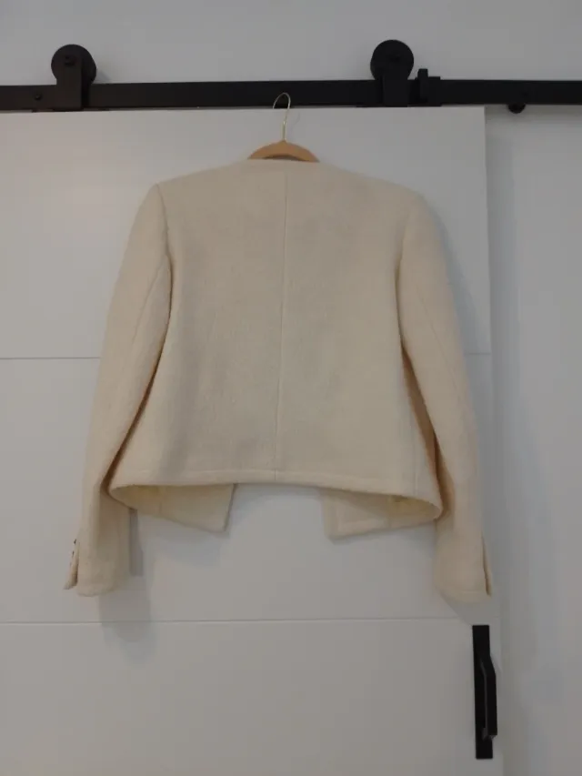 Chaqueta Tintoretto Lana Beige Talla M