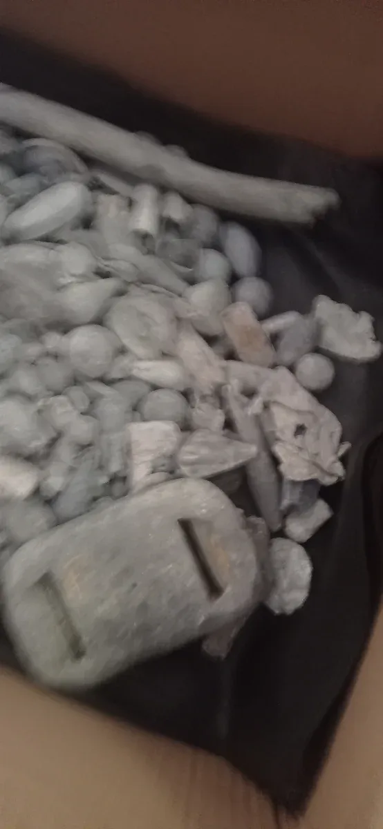 Lote de plomos 15kg para fundir