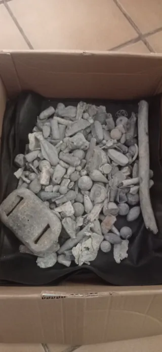 Lote de plomos 15kg para fundir