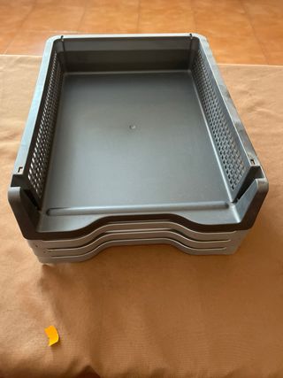 Organizador de escritorio apilable