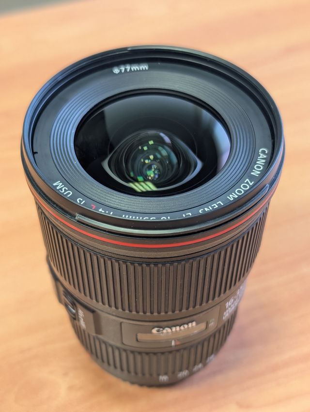 Objetivo Canon EF 16-35mm f/4L IS USM