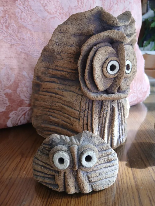 Figuras artesanales de cerámica