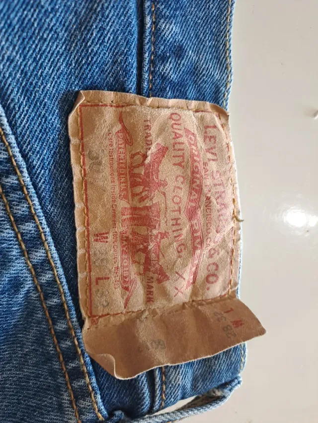 Pantalón Levi's 501 Azul talla 28x32