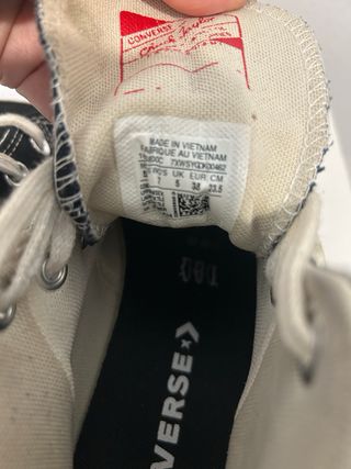 Converse Run Star Hike Negras Talla 38