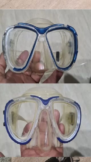 Máscara de buceo cristal templado