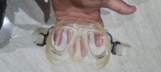 Máscara de buceo cristal templado
