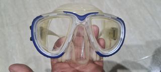 Máscara de buceo cristal templado