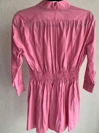 Vestido Zara rosa talla M
