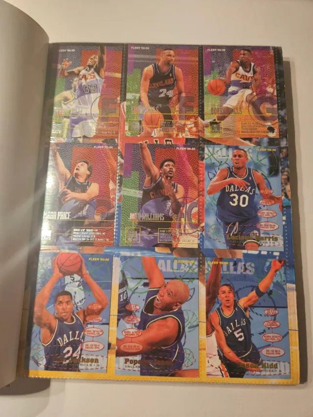 Album Figurine Basket NBA 1995/96 - Completo