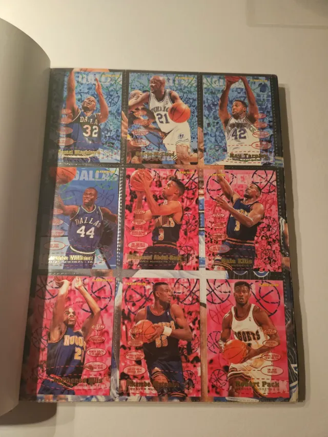Album Figurine Basket NBA 1995/96 - Completo