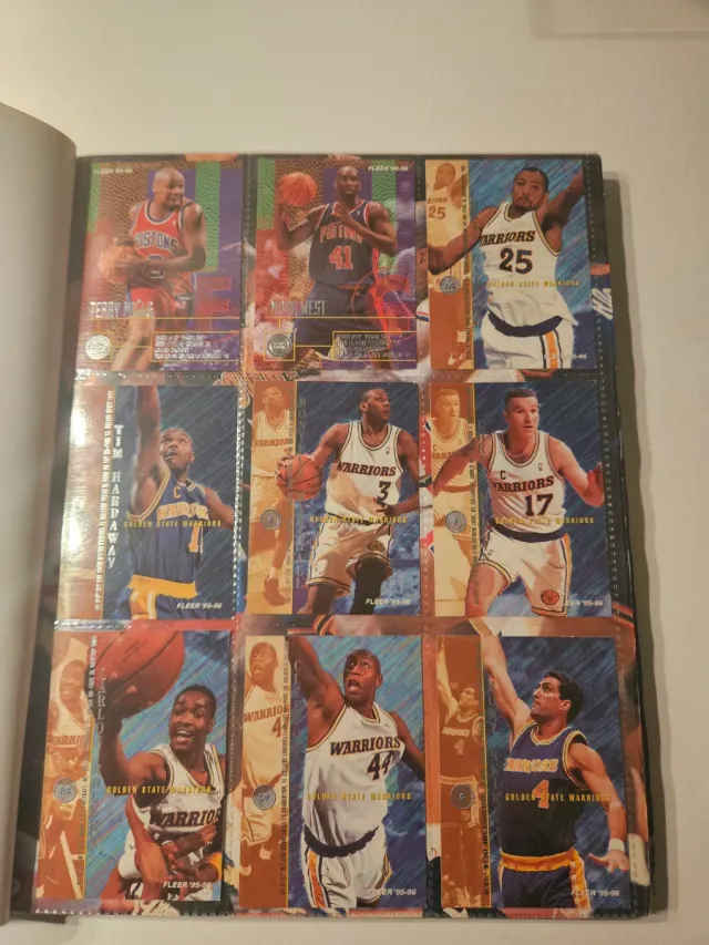 Album Figurine Basket NBA 1995/96 - Completo