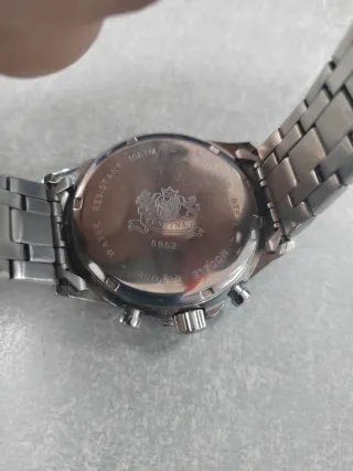 Reloj Festina Cronógrafo Negro y Plateado