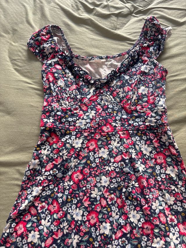 Vestido estampado floral