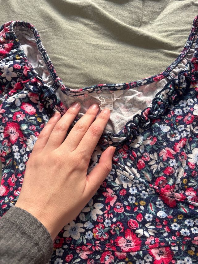 Vestido estampado floral