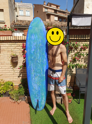 Tabla surf 7' single fin con volumen