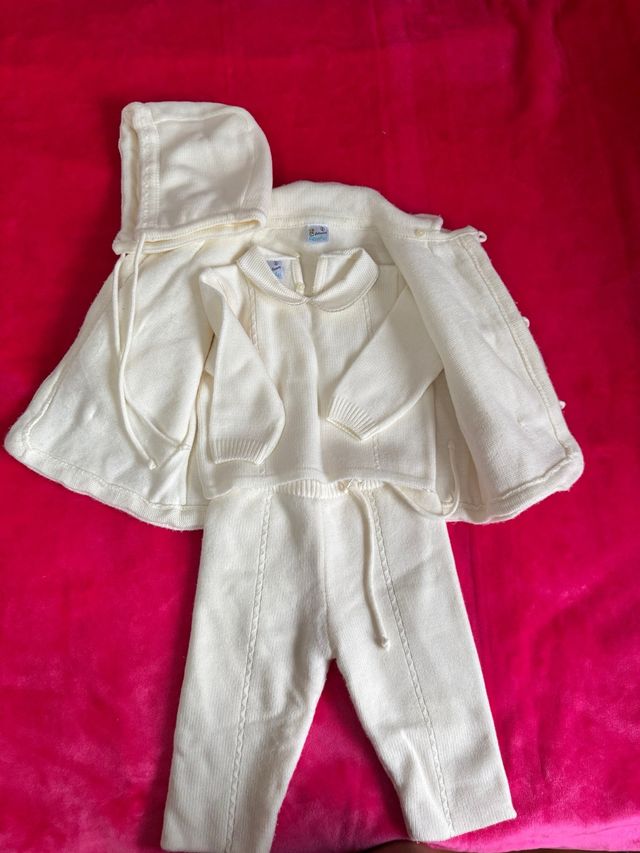 Conjunto bebé 4 piezas 6 meses