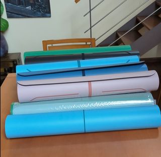 Esterilla Yoga Azul Loto Nuevo