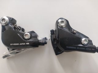 Juego Pinzas Freno Disco Shimano Bici Carretera