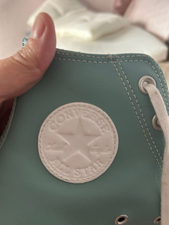 Botas Converse Altas Color Teal