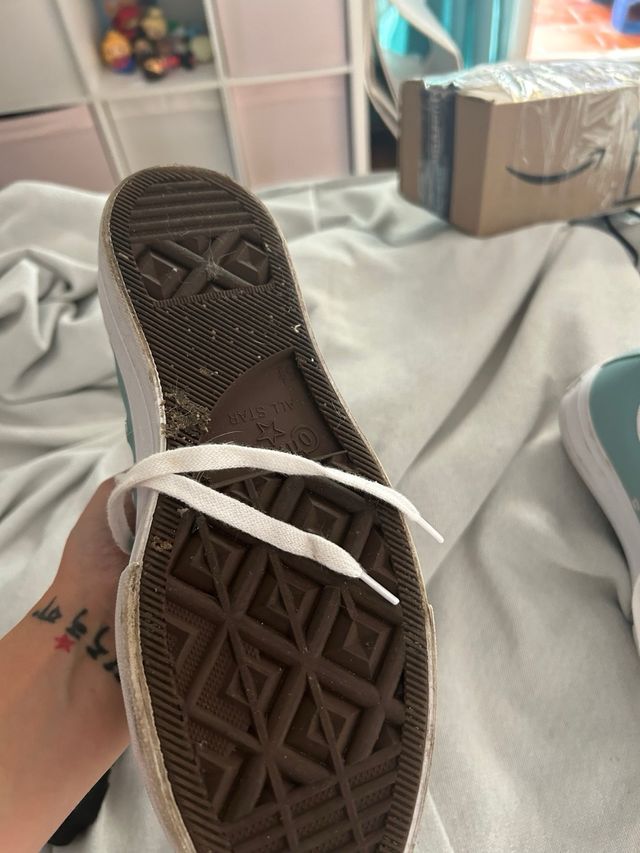 Botas Converse Altas Color Teal