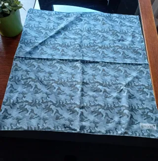 Pañuelo Amichi Camuflaje Azul/Gris