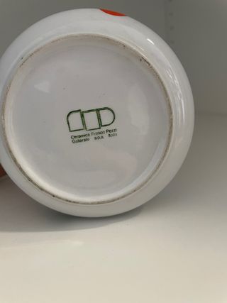 Set 4 barattoli ceramica Franco Pozzi Design