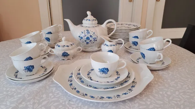 Juego de té y merienda Bidasoa, modelo Carlos IV