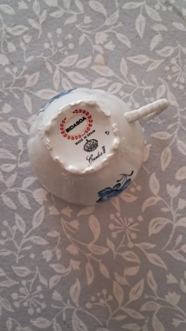 Juego de té y merienda Bidasoa, modelo Carlos IV