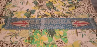 Bufanda S.D. Compostela Fútbol Años 90