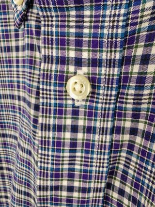 Camicia Ralph Lauren a quadri blu e bianchi