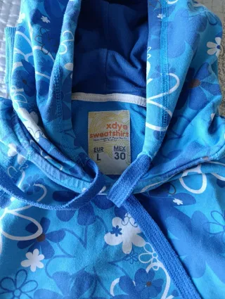 Sudadera con capucha mujer talla L