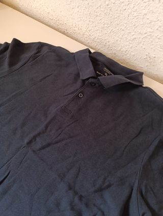 Camiseta Polo Azul Primark Talla XL