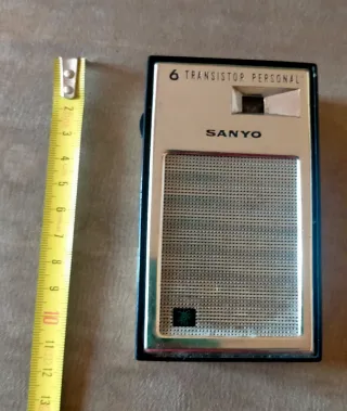 Radiolina D'epoca Sanyo 6 Transistor