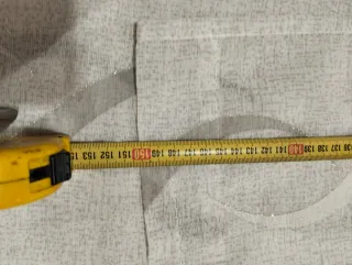 4 Tende a Pannello Grigio e Bianco