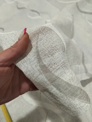 4 Tende a Pannello Grigio e Bianco