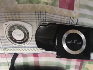 Sony PSP Negra con funda