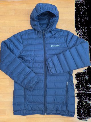 Anorak Columbia plumífero azul marino