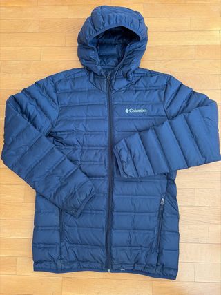 Anorak Columbia plumífero azul marino