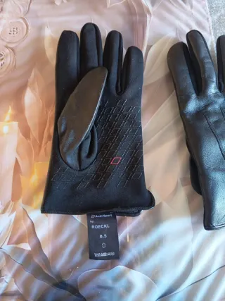 Guantes de señora negros