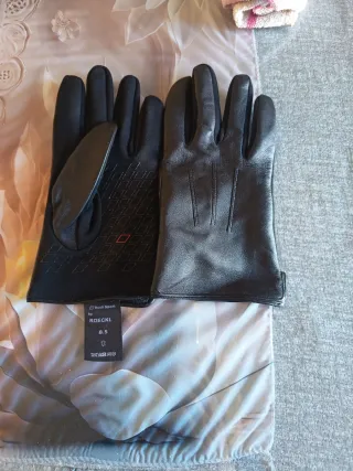 Guantes de señora negros