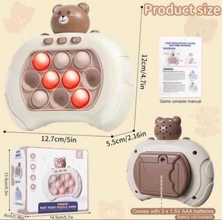 Juego Electrónico Rápido de Empuje