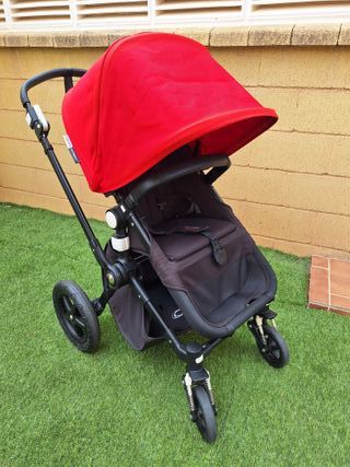 Bugaboo Cameleon 3 Silla Paseo Negra/Roja
