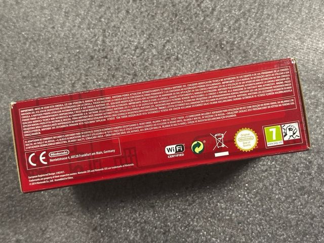 NUEVA Consola Nintendo 2DS Trasparente Rosso