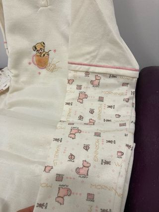 Pigiama vestaglia cotone felpato SST