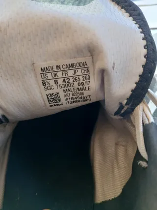 Scarpe da calcio Adidas misura 42