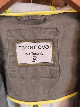 Chubasquero largo Terra Nova Talla M