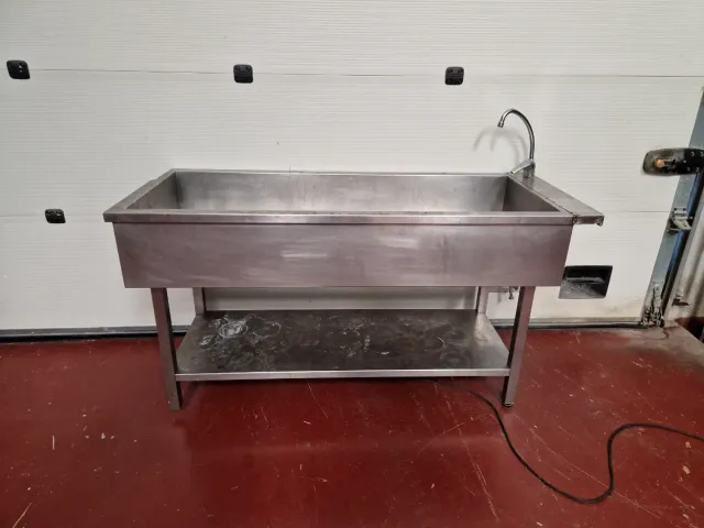 Fregadero industrial acero inoxidable