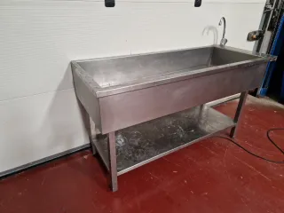 Fregadero industrial acero inoxidable