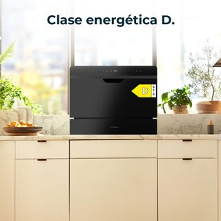 Lavavajillas Bolero Aguazero 2500 S-BI Black Glass