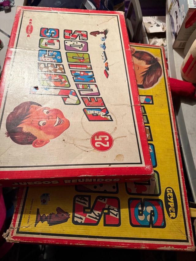 2 Scatole Giochi Riuniti Geyper